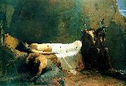 Homer Dodge Martin Death of Minnehaha oil on canvas